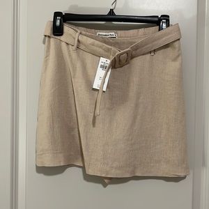 Abercrombie Menswear Linen Skort